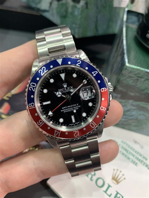 rolex gmt master 2 pepsi usato|rolex gmt pepsi bezel.